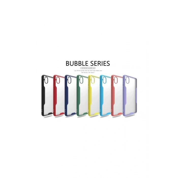 Samsung Galaxy A01 Core Kılıf Platin Silikon - Pembe