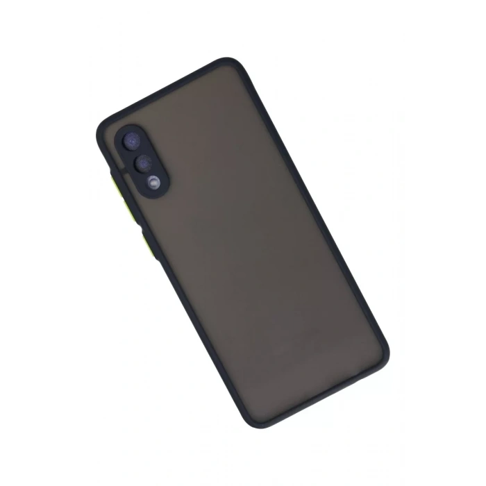 Samsung Galaxy A02 Kılıf Montreal Silikon Kapak - Lacivert