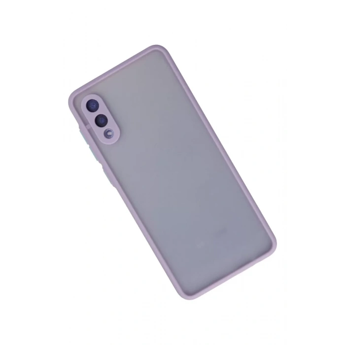 Samsung Galaxy A02 Kılıf Montreal Silikon Kapak - Mor