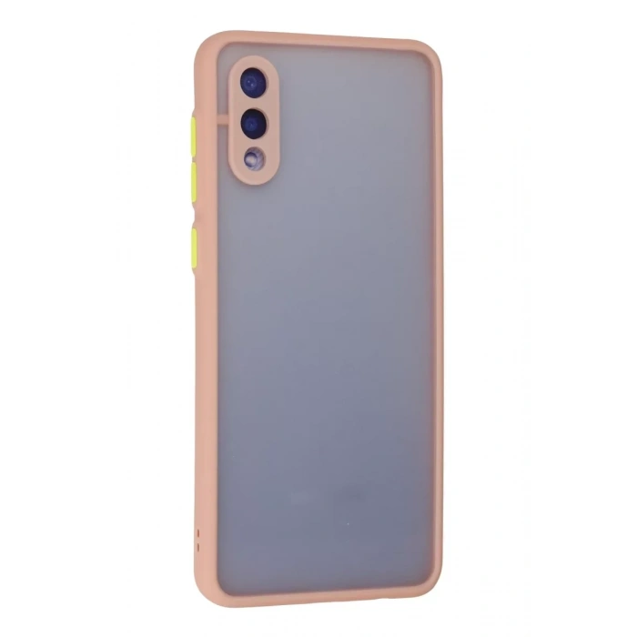 Samsung Galaxy A02 Kılıf Montreal Silikon Kapak - Pembe