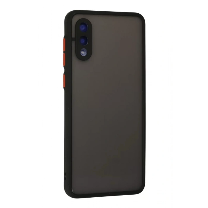 Samsung Galaxy A02 Kılıf Montreal Silikon Kapak - Siyah