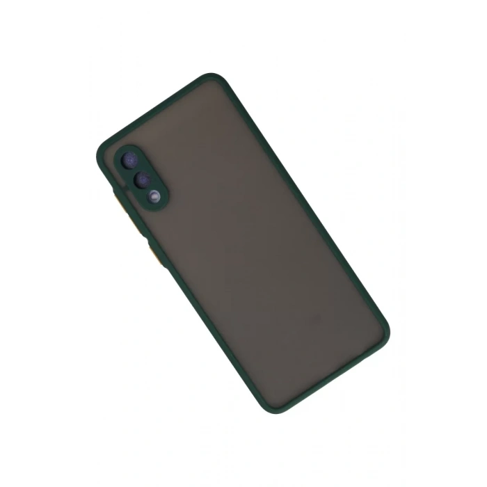 Samsung Galaxy A02 Kılıf Montreal Silikon Kapak - Yeşil