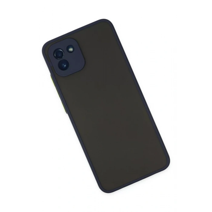 Samsung Galaxy A03 Kılıf Montreal Silikon Kapak - Lacivert