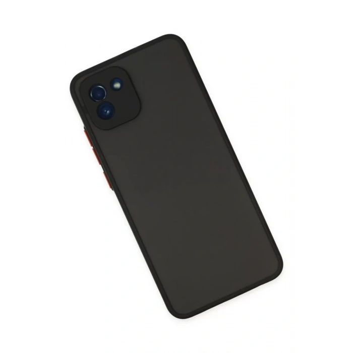 Samsung Galaxy A03 Kılıf Montreal Silikon Kapak - Siyah