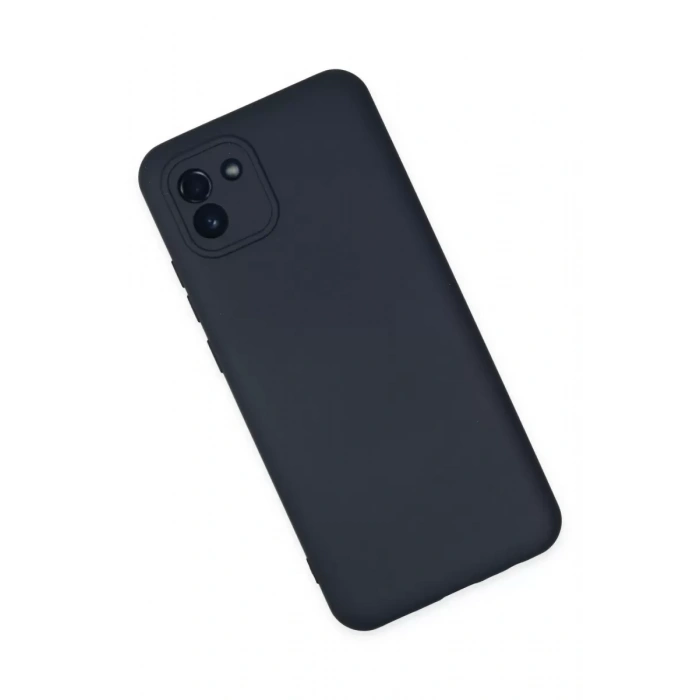 Samsung Galaxy A03 Kılıf Nano içi Kadife Silikon - Lacivert