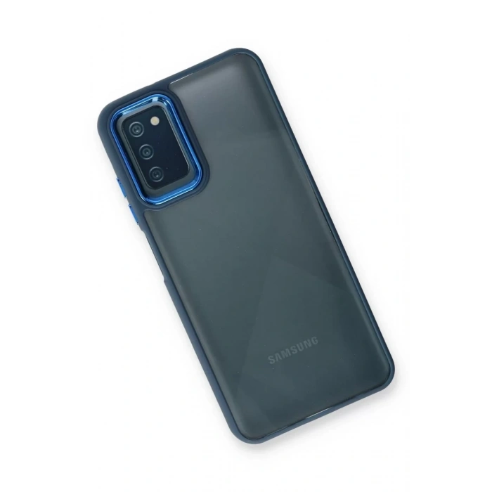 Samsung Galaxy A03S Kılıf Dora Kapak - Mavi
