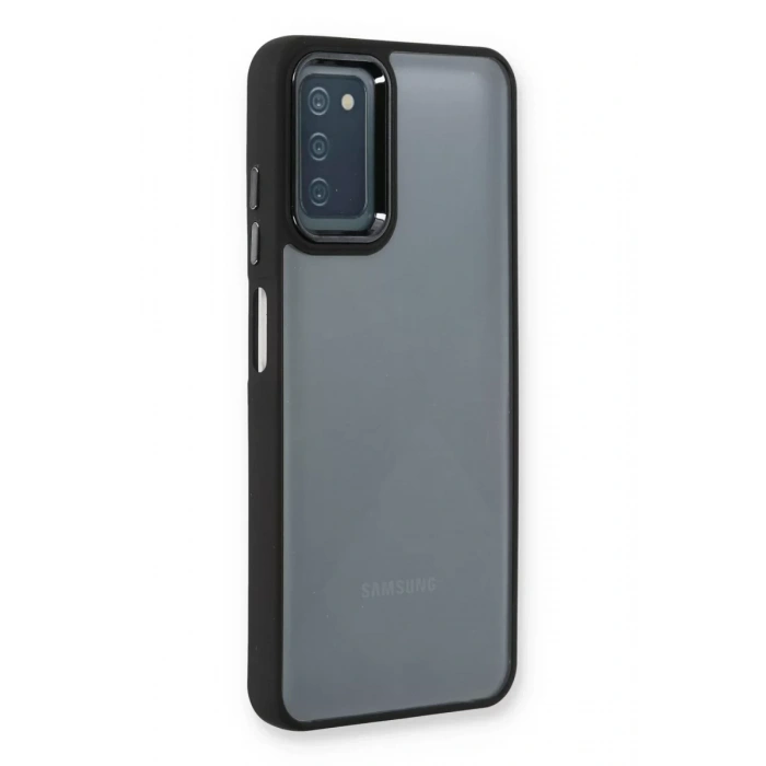 Samsung Galaxy A03S Kılıf Dora Kapak - Siyah