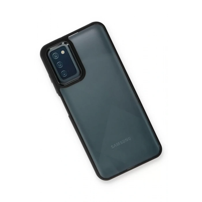 Samsung Galaxy A03S Kılıf Dora Kapak - Siyah