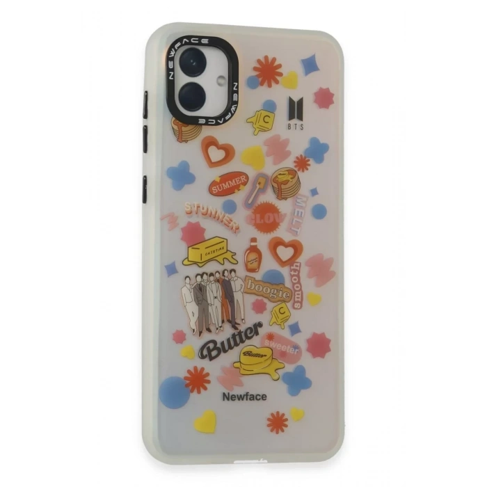 Samsung Galaxy A04 Kılıf Estoril Desenli Kapak - Estoril - 16