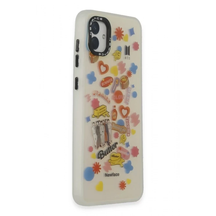 Samsung Galaxy A04 Kılıf Estoril Desenli Kapak - Estoril - 16