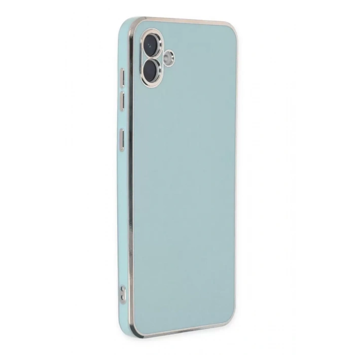 Samsung Galaxy A04 Kılıf Volet Silikon - Açık Yeşil