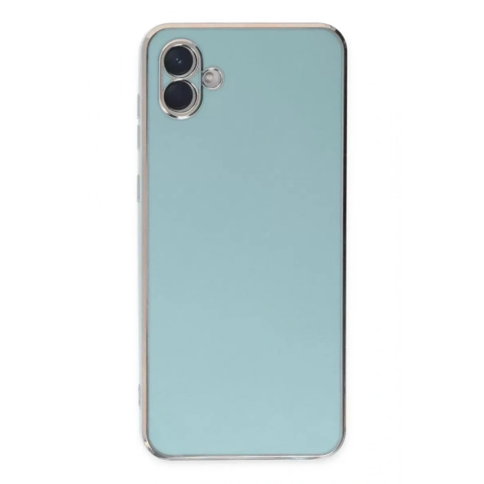 Samsung Galaxy A04 Kılıf Volet Silikon - Açık Yeşil