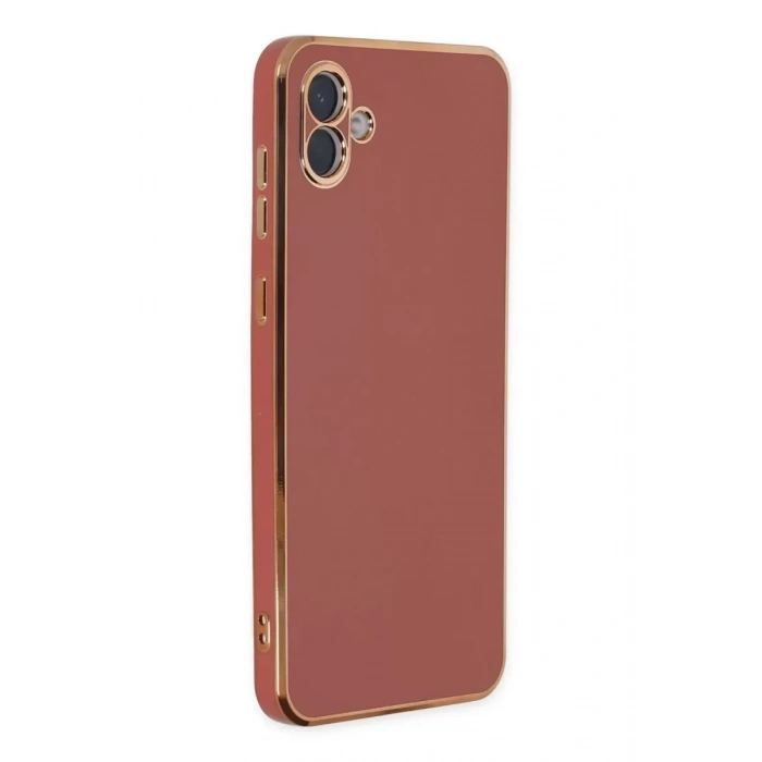 Samsung Galaxy A04 Kılıf Volet Silikon - Kırmızı
