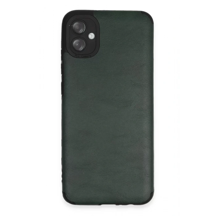 Samsung Galaxy A04E Kılıf Loop Deri Silikon - Yeşil