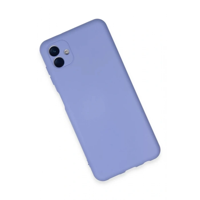 Samsung Galaxy A04E Kılıf Nano içi Kadife Silikon - Lila