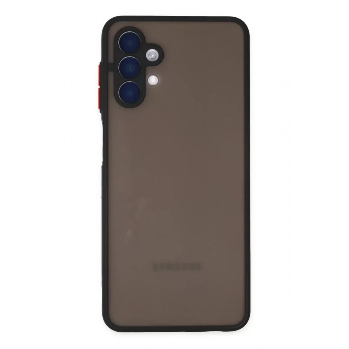 Samsung Galaxy A04S Kılıf Montreal Silikon Kapak - Siyah