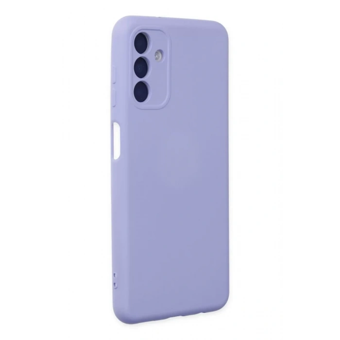 Samsung Galaxy A04S Kılıf Nano içi Kadife Silikon - Lila