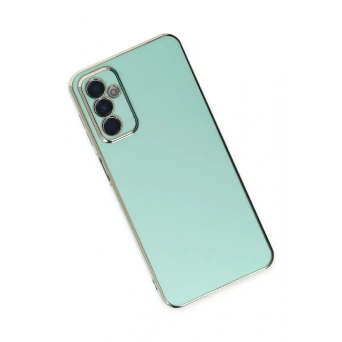 Samsung Galaxy A04S Kılıf Volet Silikon - Açık Yeşil