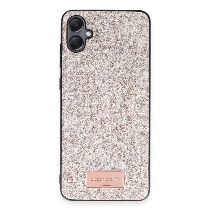 Samsung Galaxy A05 Bright Simli Kapak - Gold