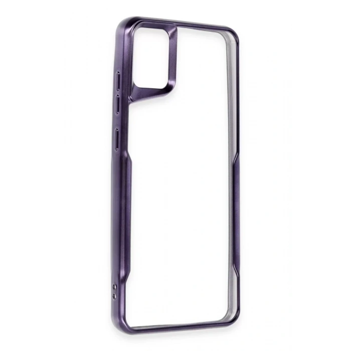 Samsung Galaxy A05 Kılıf Boyi Silikon Kapak - Derin Mor