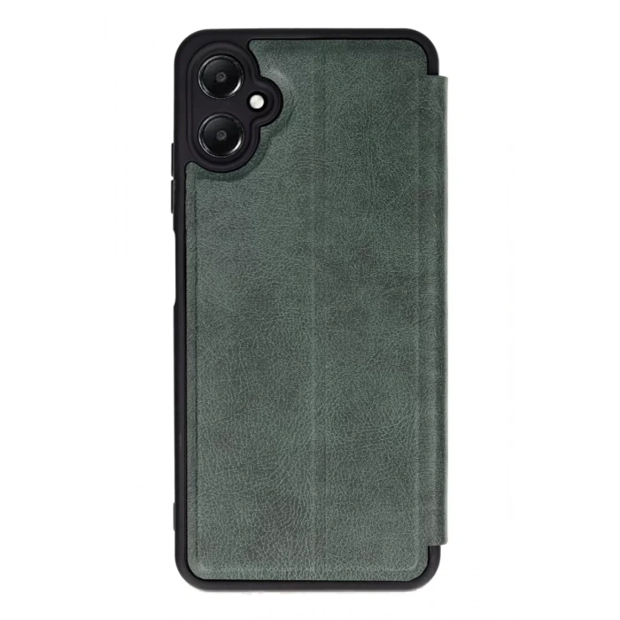 Samsung Galaxy A05 Kılıf Flip Cover - Koyu Yeşil