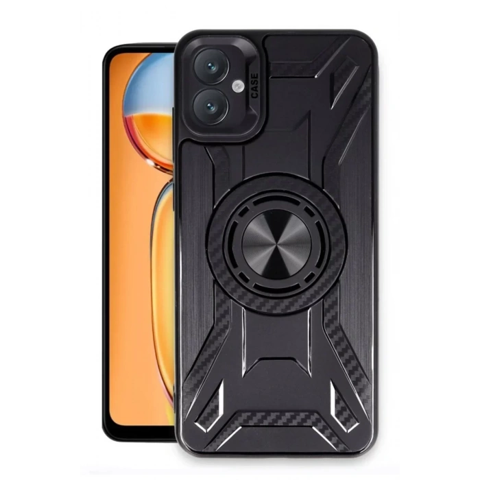 Samsung Galaxy A05 Kılıf Lincoln Silikon - Siyah