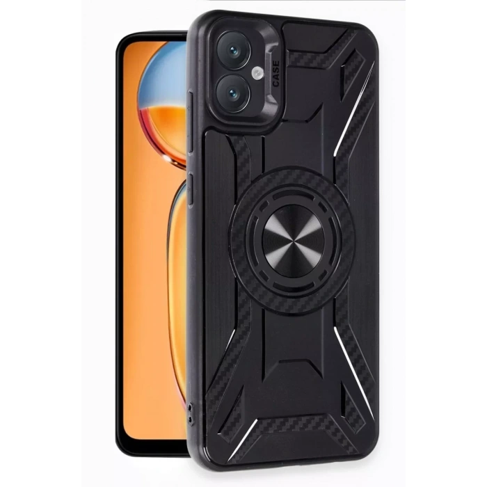 Samsung Galaxy A05 Kılıf Lincoln Silikon - Siyah