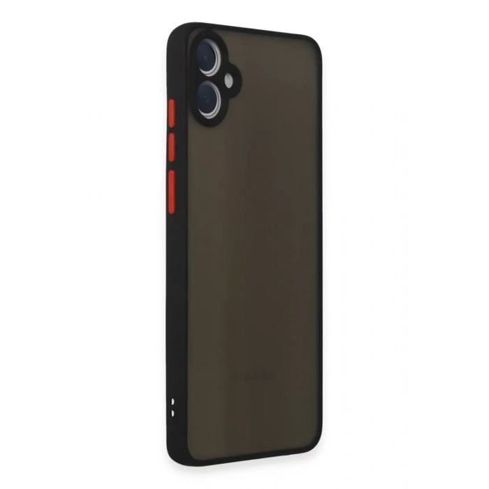 Samsung Galaxy A05 Kılıf Montreal Silikon Kapak - Siyah