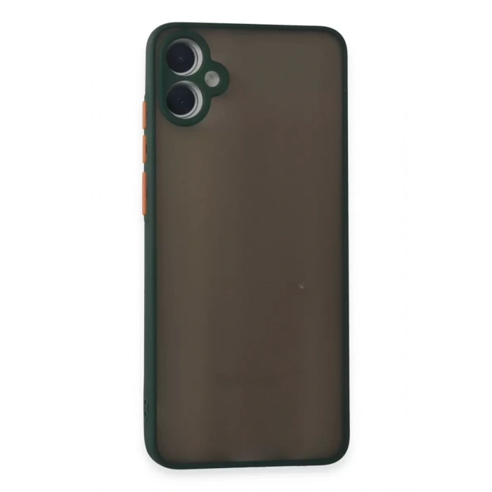 Samsung Galaxy A05 Kılıf Montreal Silikon Kapak - Yeşil