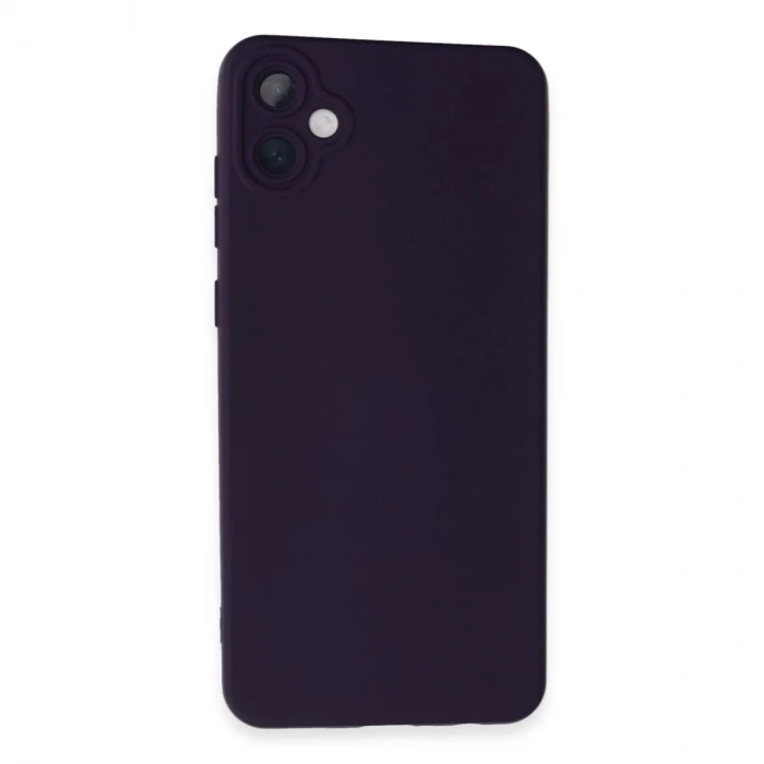 Samsung Galaxy A05 Kılıf Nano içi Kadife Silikon - Mor
