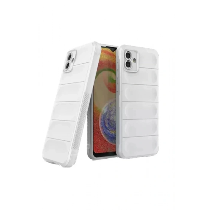 Samsung Galaxy A05 Kılıf Optimum Silikon - Krem