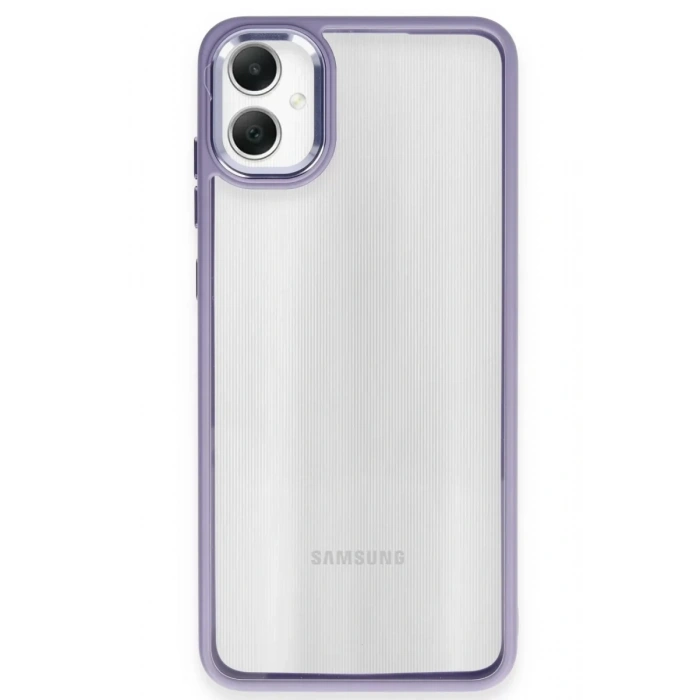 Samsung Galaxy A05 Kılıf Power Silikon - Lila