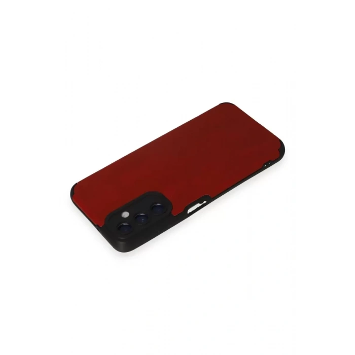 Samsung Galaxy A05S Kılıf Loop Deri Silikon - Kırmızı
