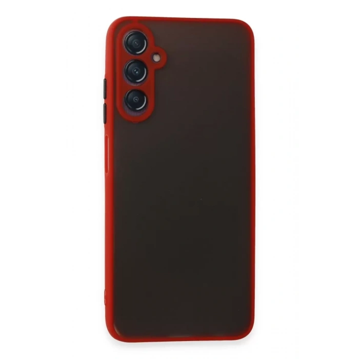 Samsung Galaxy A05S Kılıf Montreal Silikon Kapak - Kırmızı
