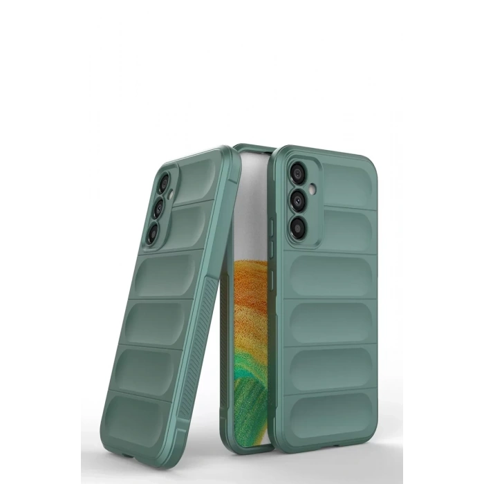Samsung Galaxy A05S Kılıf Optimum Silikon - Koyu Yeşil