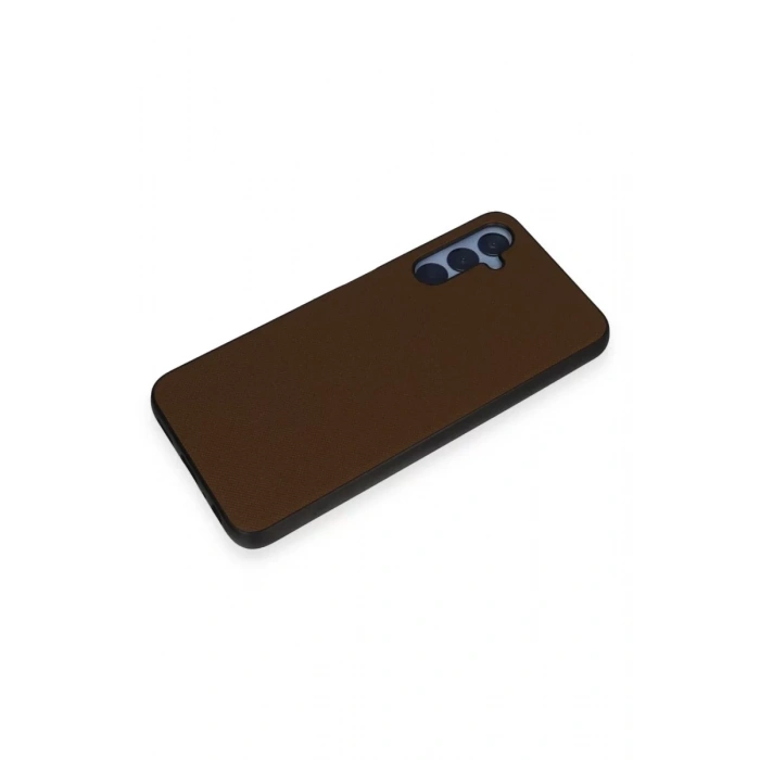 Samsung Galaxy A05S Kılıf Taft Kapak - Kahverengi