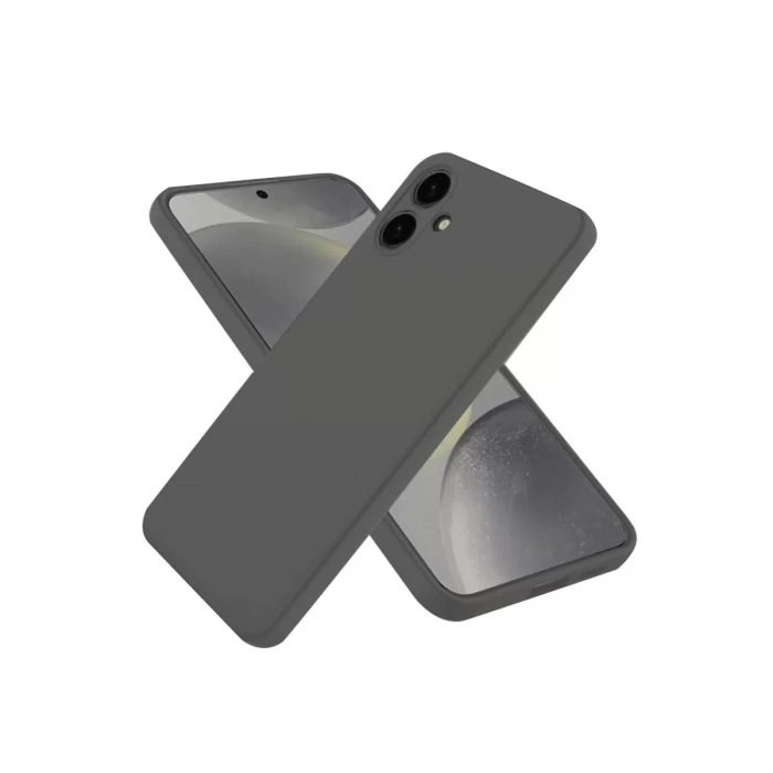 Samsung Galaxy A06 Kılıf First Silikon - Gri