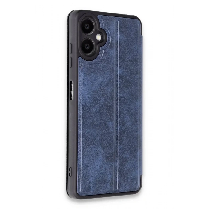 Samsung Galaxy A06 Kılıf Flip Cover - Lacivert