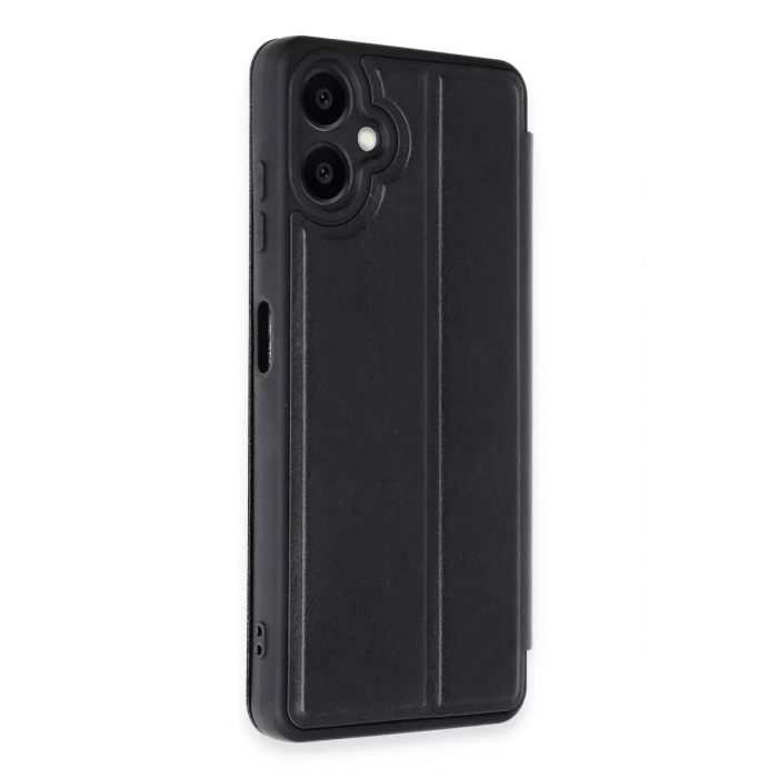 Samsung Galaxy A06 Kılıf Flip Cover - Siyah