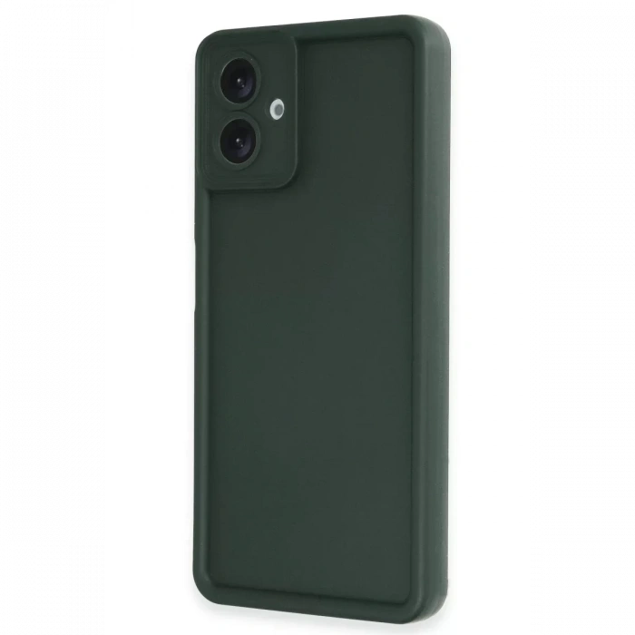 Samsung Galaxy A06 Kılıf Viera Silikon - Koyu Yeşil
