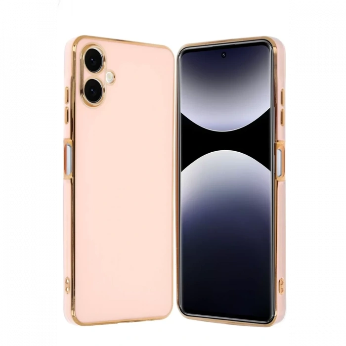 Samsung Galaxy A06 Kılıf Volet Silikon - Pembe