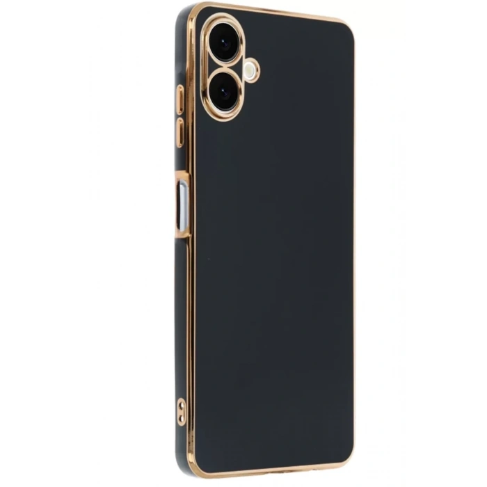 Samsung Galaxy A06 Kılıf Volet Silikon - Siyah