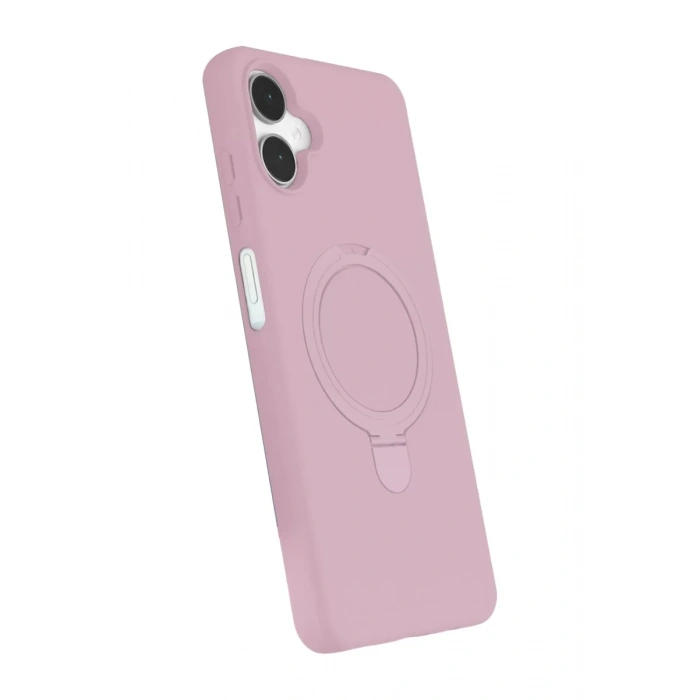 Samsung Galaxy A06 Regal Magsafe Standlı Kapak - Açık Pembe