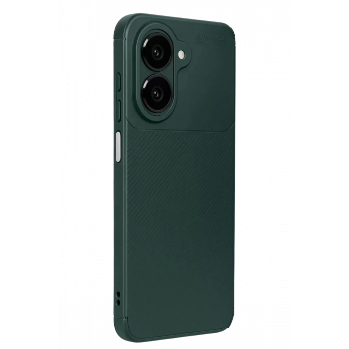 Samsung Galaxy A07 4G Auto Focus Karbon Kapak - Koyu Yeşil
