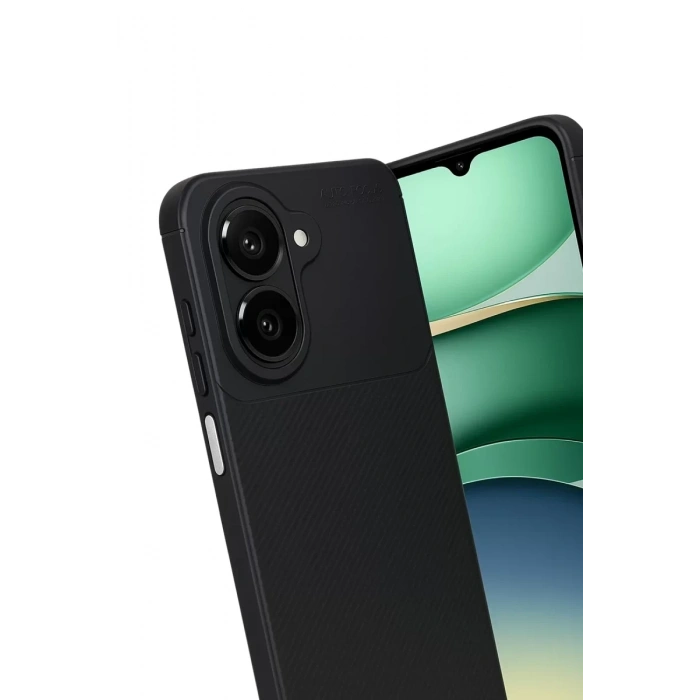 Samsung Galaxy A07 4G Auto Focus Karbon Kapak - Siyah