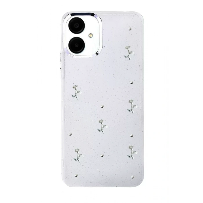 Samsung Galaxy A07 4G Fiyonk Desenli Kapak - Desen 4