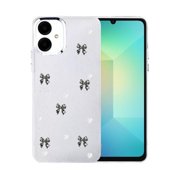 Samsung Galaxy A07 4G Fiyonk Desenli Kapak - Desen 8