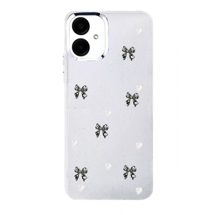 Samsung Galaxy A07 4G Fiyonk Desenli Kapak - Desen 8