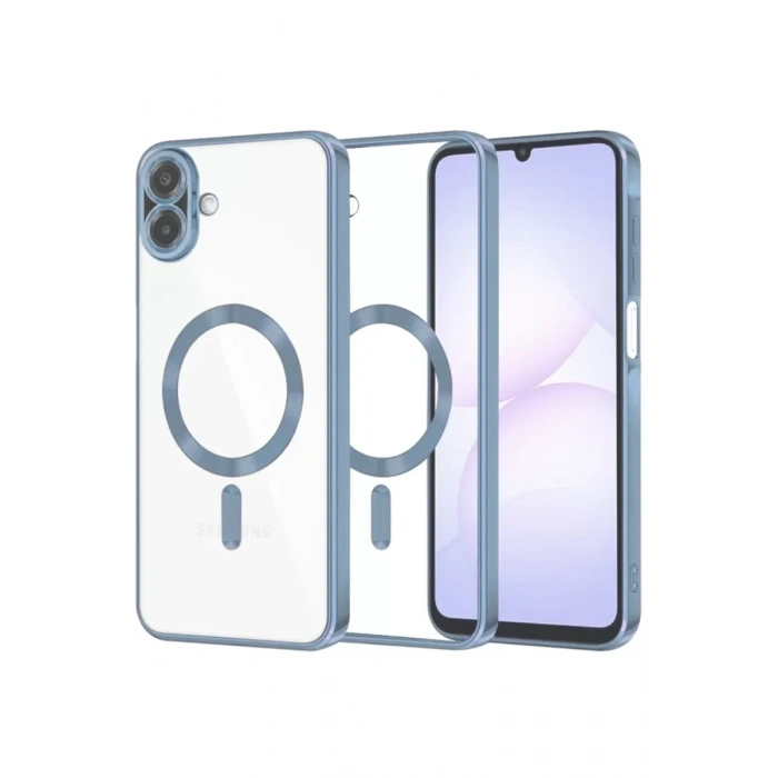 Samsung Galaxy A07 4G Kross Magneticsafe Kapak - Sierra Blue