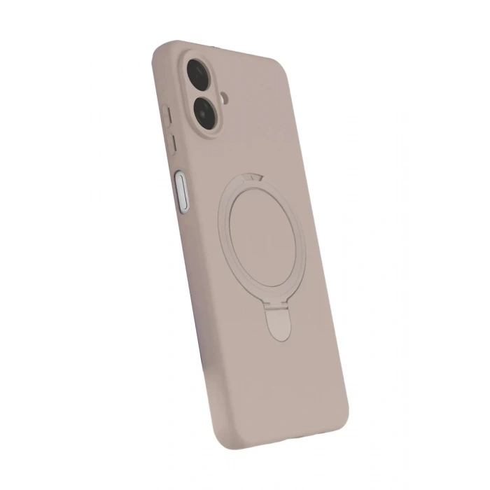 Samsung Galaxy A07 4G Regal Magsafe Standlı Kapak - Çöl Titanyum